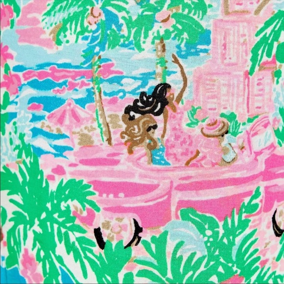 NWOT Lilly Pulitzer PJ Knit LS Top Let’s Get Together Knit XXS Relaxed Fit - Picture 15 of 16